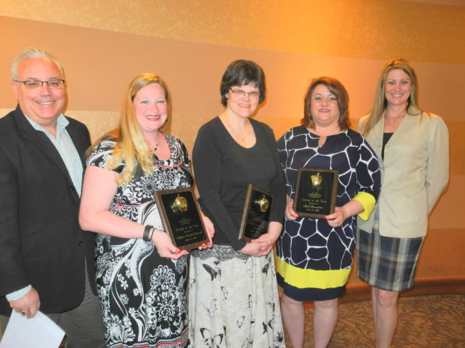 Teachers of the Year Have Place of Honor in Parade
